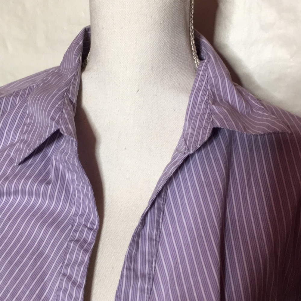Lavender Button Down, Nwot, Xl - image 3